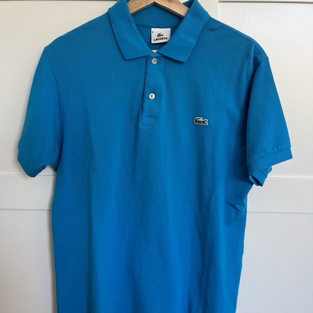 Lacoste Men's Blue Polo Shirt